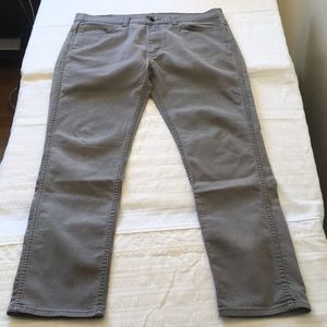 Levi’s straight Leg Jeans Classic Grey Sz: 35